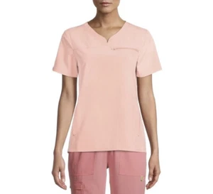 Scrubstar Stretch Women's V Neck Scrub Top Desert Dawn - Various Sizes - NWT - Picture 1 of 9