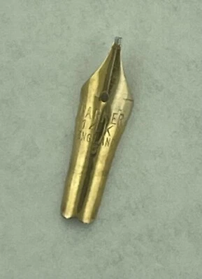 Pluma Estilográfica Parker Original 14K Plumín Ancho ~ Inglaterra ~ Tamaño Pequeño (ver Imagen) Foto 1 de 3