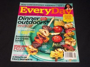 2014 JULY EVERYDAY WITH RACHAEL RAY MAGAZINE - DINNER OUTDOORS COVER - E 4714 - Picture 1 of 2