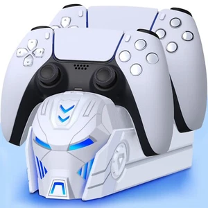 PS5 Controller Charger ,Dual Fast Charging Station for PlayStation5 DualSense US - Picture 1 of 8