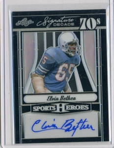 Elvin Bethea HOF 2024 Leaf Signature Decade 6/49 Authentic Autograph Auto Card - Bild 1 von 1