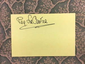 Peg LaCentra - The Dark at the Top of the Stairs - Humoresque - Autographed 1981 - Picture 1 of 2