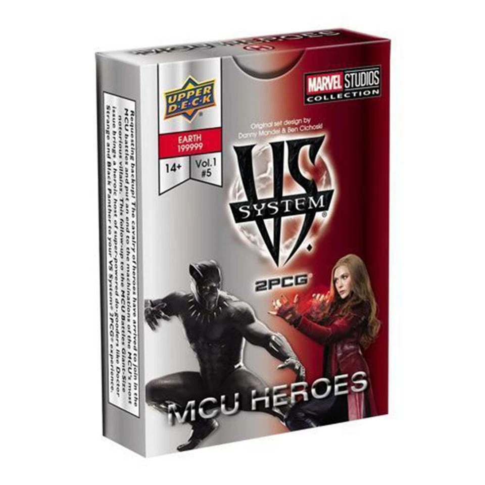 Upper Deck Entertainment Marvel vs System Mcu Heroes 2Pcg Ages 12 Years and Up Foto 1 de 1