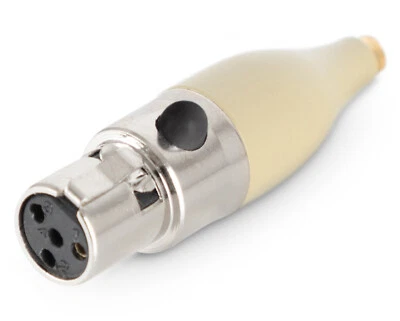 Pronomic Funk-Adapter L6 Mini-XLR 4-polig beige Shure JTS EV Mikrofon Zubehör - Bild 1 von 2