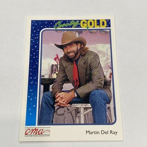 1992 Sterling Cards CMA Country Gold Martin Del Ray #87
