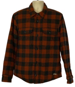 EUC Jach's New York Men's Heavy Duty Shirt Jacket Shadow Plaid Flannel Size Med - Picture 1 of 6