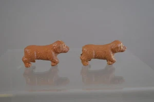 Marx Pet Shop Playset - Two Walking Dogs - Picture 1 of 1