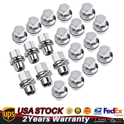 Wheel Lug Nuts Set of 20 Fit for Land Rover Discovery 3 LR3 05-09 RRD500510 US — 第 1/4 张图片