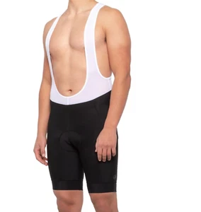 NEW BLACK BIB BIKE SHORTS BIBS MENS XL PERFORMANCE ELITE CYCLING SHORT & CHAMOIS - Picture 1 of 2