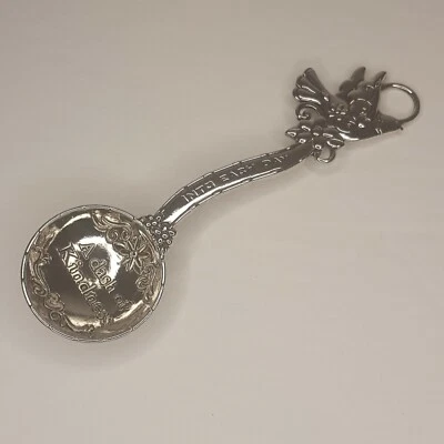 Teaspoon Measurement Spoon Decorative Design Dash of Kindness Bird House Metal - Imagem 1 de 4