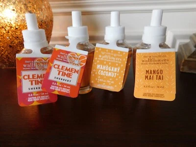 Bath & Body Works Clementine Sherbert & Mango Mai Tai &Mahogany Fragrance Refill - Image 1 of 2