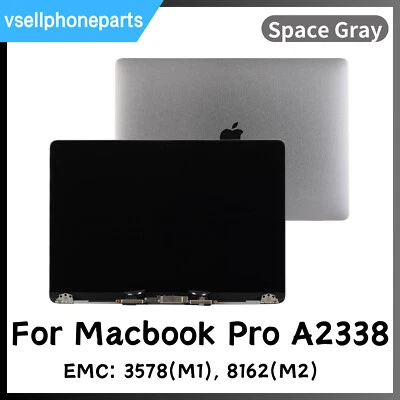 OEM LCD For Macbook Pro A2338 EMC 3578 M1 8162 M2 Display Screen Gray Assembly - Image 1 of 4