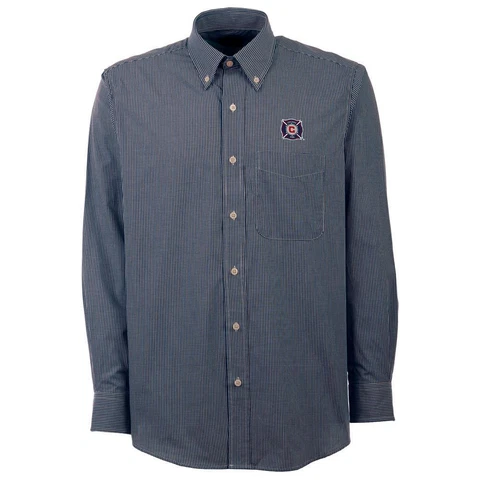 Chicago Fire Men's Focus Button Down Shirt Cover