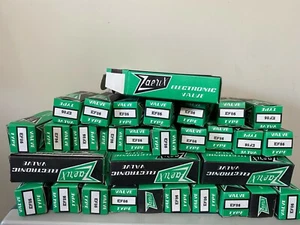 MATCHED QUAD EF86 tube, RFT made rebranded Zaerix, NOS/NIB matched by curves - Picture 1 of 11