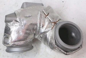 Genuine Yanmar Sterndrive SS Exhaust Riser Elbow Snell & Heat Insulation Blanket - Foto 1 di 5