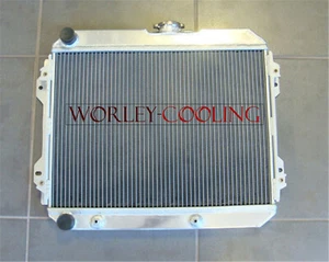 40mm Aluminum Radiator for Toyota Corona ST141 2.0L 83 84 85 86 87 1983-1987 new - Afbeelding 1 van 9