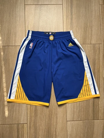 GOLDEN STATE WARRIORS Men NBA Basketball Swingman Away Shorts Size M Adidas 2016 Cover