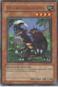 YU GI OH DISTRUGGIRSAURUS • FOTB • RARA - Imagen 1 de 1