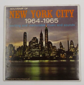 45 RPM 1965 Souvenir of New York City Sawyers Inc Postkarte versiegelt Musik Sounds - Bild 1 von 2