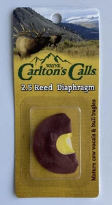 Wayne Carlton’s Calls Elk Diaphragm Call 2.5 Reed Hunters Specialties Hunting - Picture 1 of 2
