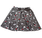 Torrid Disney Minnie And Mickey Mouse Mini Skirt Women Size 2 (Pilling / Wear)