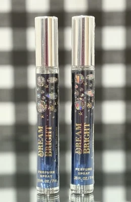 Paquete de 2 ~ Bath & Body Works DREAM BRIGHT Mini Perfume de Viaje EDP Spray .23oz/ea Foto 1 de 2