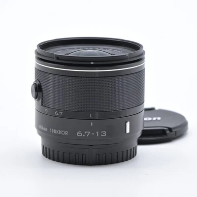 Nikon 1 NIKKOR VR 6.7-13mm f/3.5-5.6 Black Lens [Top Mint] #11464 - Image 1 of 4