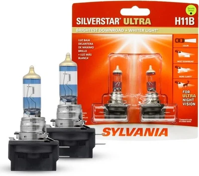 Bombilla halógena de faros SYLVANIA 9003 SilverStar Ultra Performance (paquete de 1) Foto 1 de 4