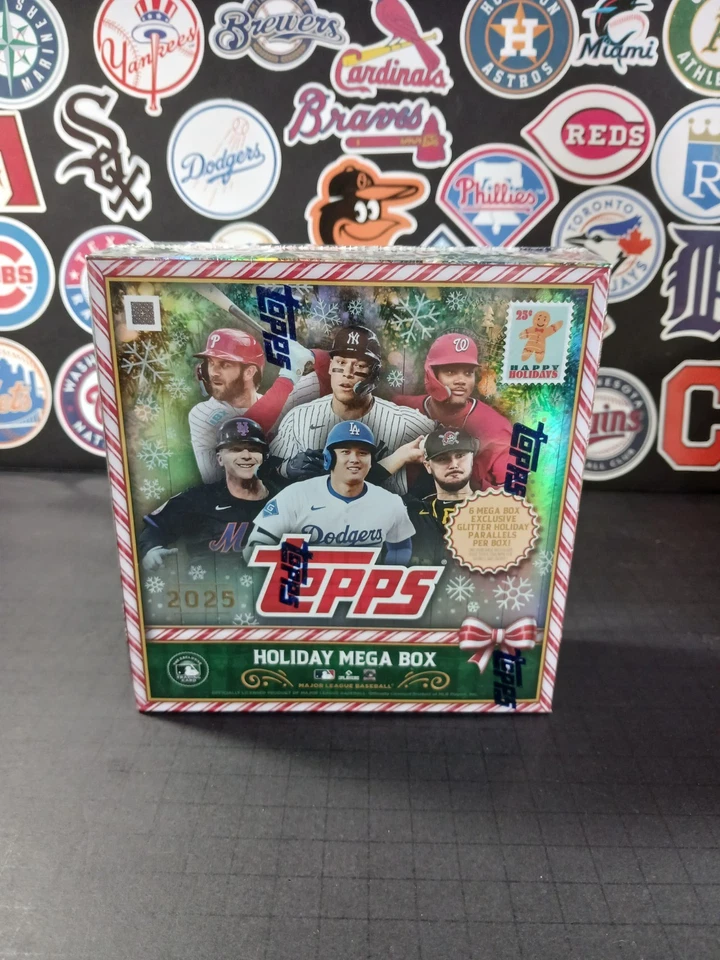 2025 Topps Holiday Baseball Mega Box - - MLB