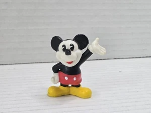 Vintage PVC Disney Mickey Mouse Waving Classic 2” Figurine Action Figure - Picture 1 of 5