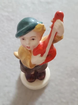 Goebel Hummel Porcelian "Minstrel Boy" Figure KF37 TMK 2 - Image 1 of 4