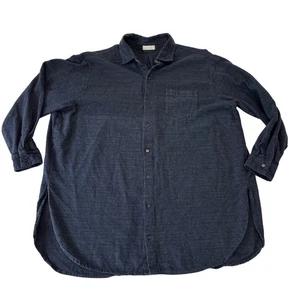 Camicia uomo CP Shades 100% cotone con bottoni manica lunga taglia XL blu sfumato LEGGI - Foto 1 di 13