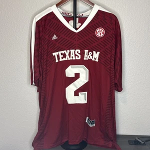 adidas Texas A&M Johnny Manziel #2 Men's XL Maroon Football Jersey - Picture 1 of 12