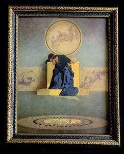 Maxfield Parrish “King/Black Isles” Orig Illus From 1909 1st Ed. Arabian Nights - Picture 1 of 16
