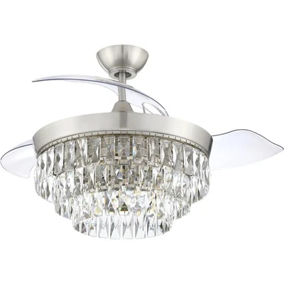 Craftmade SOF42BNK3 Sofia Indoor Ceiling Fan Brushed Polished Nickel - Image 1 of 4