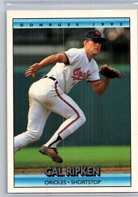1992 Donruss #35 Cal Ripken Jr. Baltimore Orioles Baseball Card - Image 1 of 2