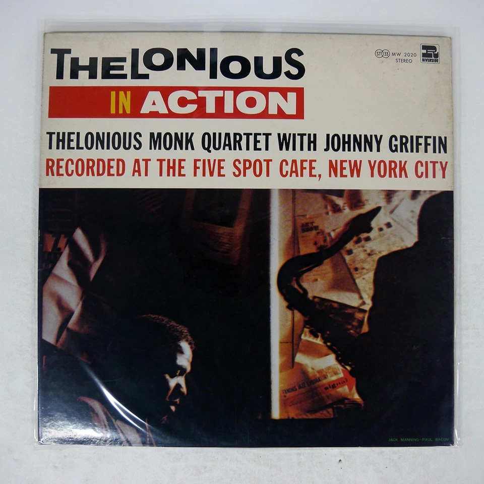 THELONIOUS MONK IN ACTION RIVERSIDE MW2020 Japan VINYL LP - Image 1 of 1