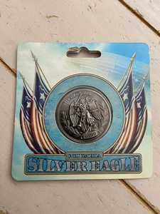 BioShock Infinite Columbia Silver Eagle Sammlermünze (1,5 Zoll breit) *offiziell* - Bild 1 von 3