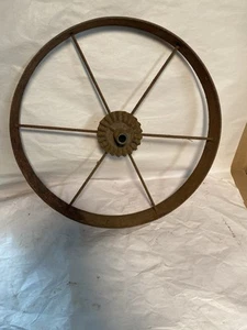 Vintage Planet Jr No 3 Sämaschine Vorderrad - Bild 1 von 4