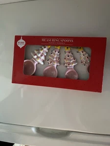 2025 ALDI Christmas Measuring Spoons Set of 4 New In Box Holiday Season - Picture 1 of 5