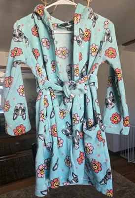 Albornoz polar Joe Boxer para niñas talla 6/8 Foto 1 de 4