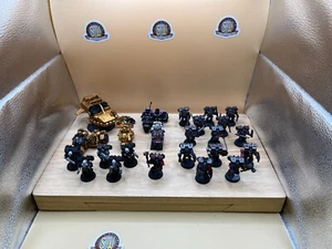 40K Space Marine Raven Guard Army Warhammer Games Workshop Landspeeder Bike GW - Picture 1 of 6