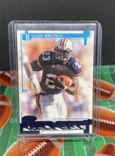 2005 Sage Hit RONNIE BROWN REFLECT BLUE Rookie RC Card #R23 Dolphins
