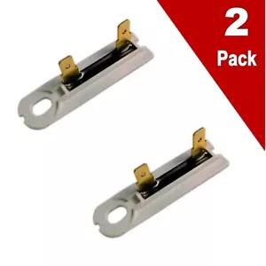 (2 Pack) AP6008325 Dryer Thermal Fuse ET401, WP3392519, PS345113, 3392519 - Picture 1 of 3