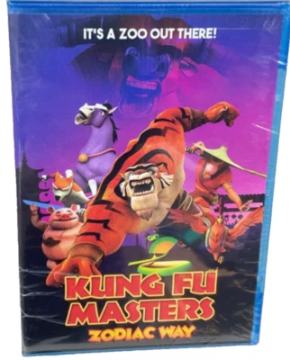 New KUNG FU MASTERS ZODIAC WAY DVD Region 0 In Shrink Wrap 63 Minutes Foto 1 de 4
