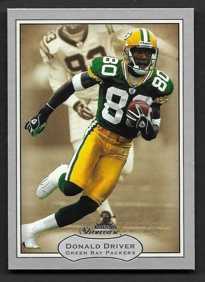 2003 Fleer Showcase #2 Donald Driver Green Bay Packers - Image 1 of 1