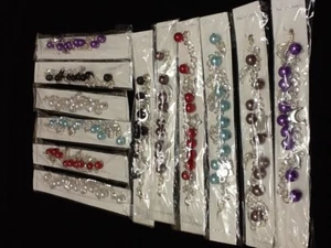 48 Assorted Bracelets Girls Ladies Party Favor Fun Birthday Stocking Stuffer - Picture 1 of 7