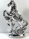 Italian Silver Horse Romany Bling Ornament Ceramic Crush Diamond Decor Gift