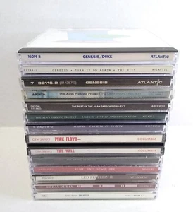Classic Rock / Prog Rock 13 CD Lot – Genesis, Pink Floyd, Rush, Led Zeppelin - Picture 1 of 14