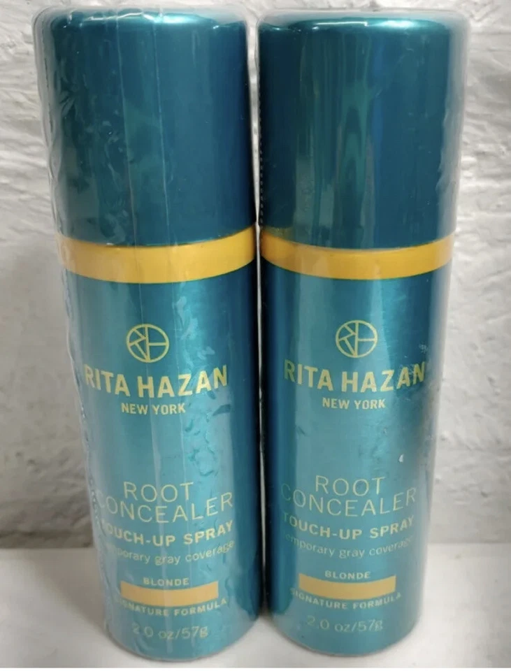 Rita Hazan 2-Pack Blonde Root Concealer Touch-Up Spray 2.0 oz. Bundle Lot AA164 - Image 1 of 1